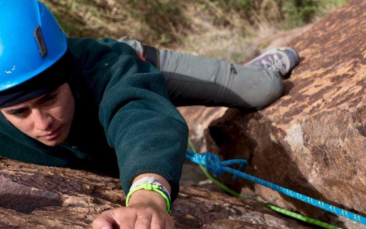 rock climbing camp for struggling teens